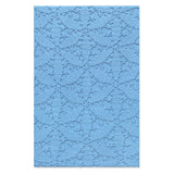 Sizzix • 3-d textured impressions embossing folder tablecloth