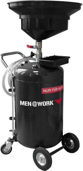 Conteneur de collecte rapide aog 1003 2 ca de men@work collecteur d'huile 80l