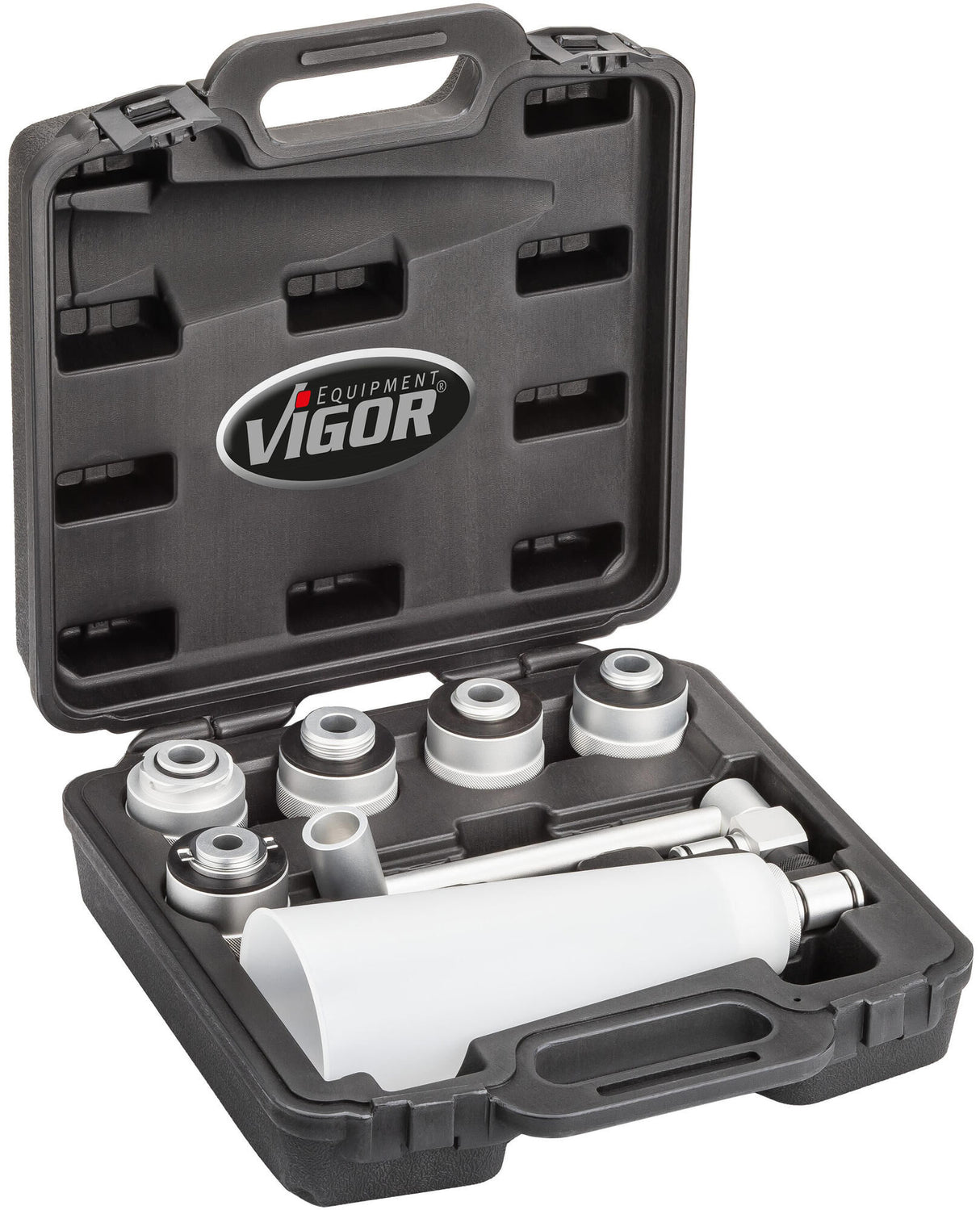 Vigor olievul adapterset v6027 oil filler adapter set vigot 7-part
