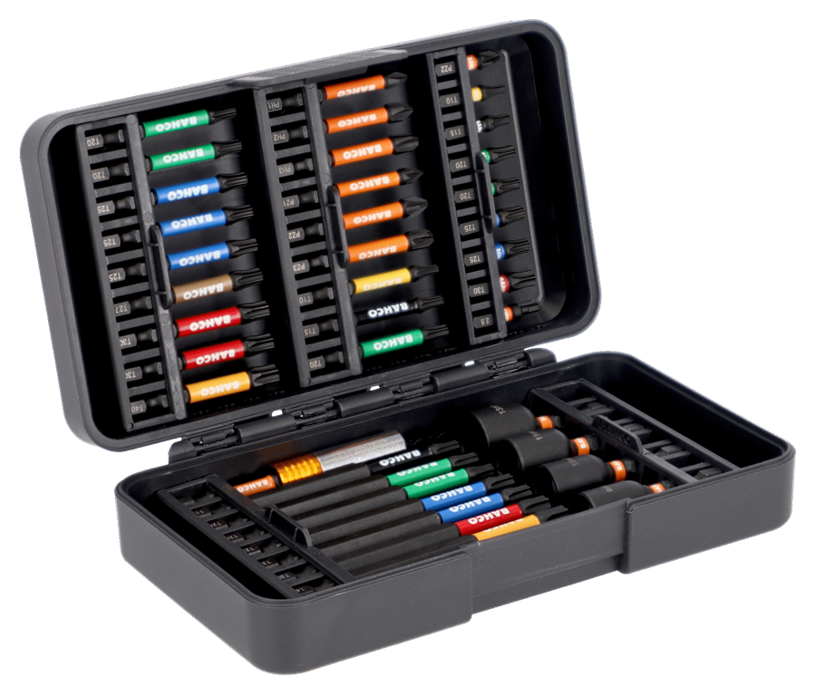 Bahco impact bitset 1 4 40-delig (kleur)