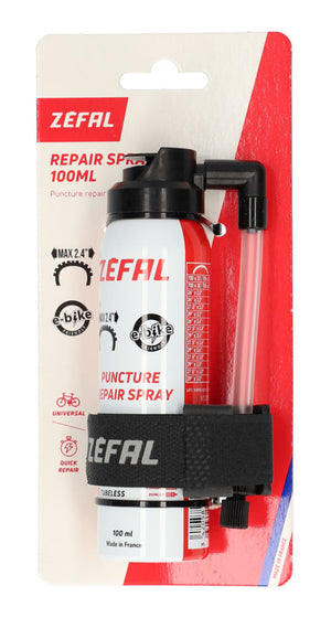 Zefal zéfal repair aerosol inflate with holder 100 ml