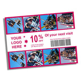 DNP -papir 2 rulle � 200 St. 15x20 perforeret på 5x20 og 10x20 cm for DS620