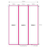 DNP -papir 2 rulle � 200 St. 15x20 perforeret på 5x20 og 10x20 cm for DS620