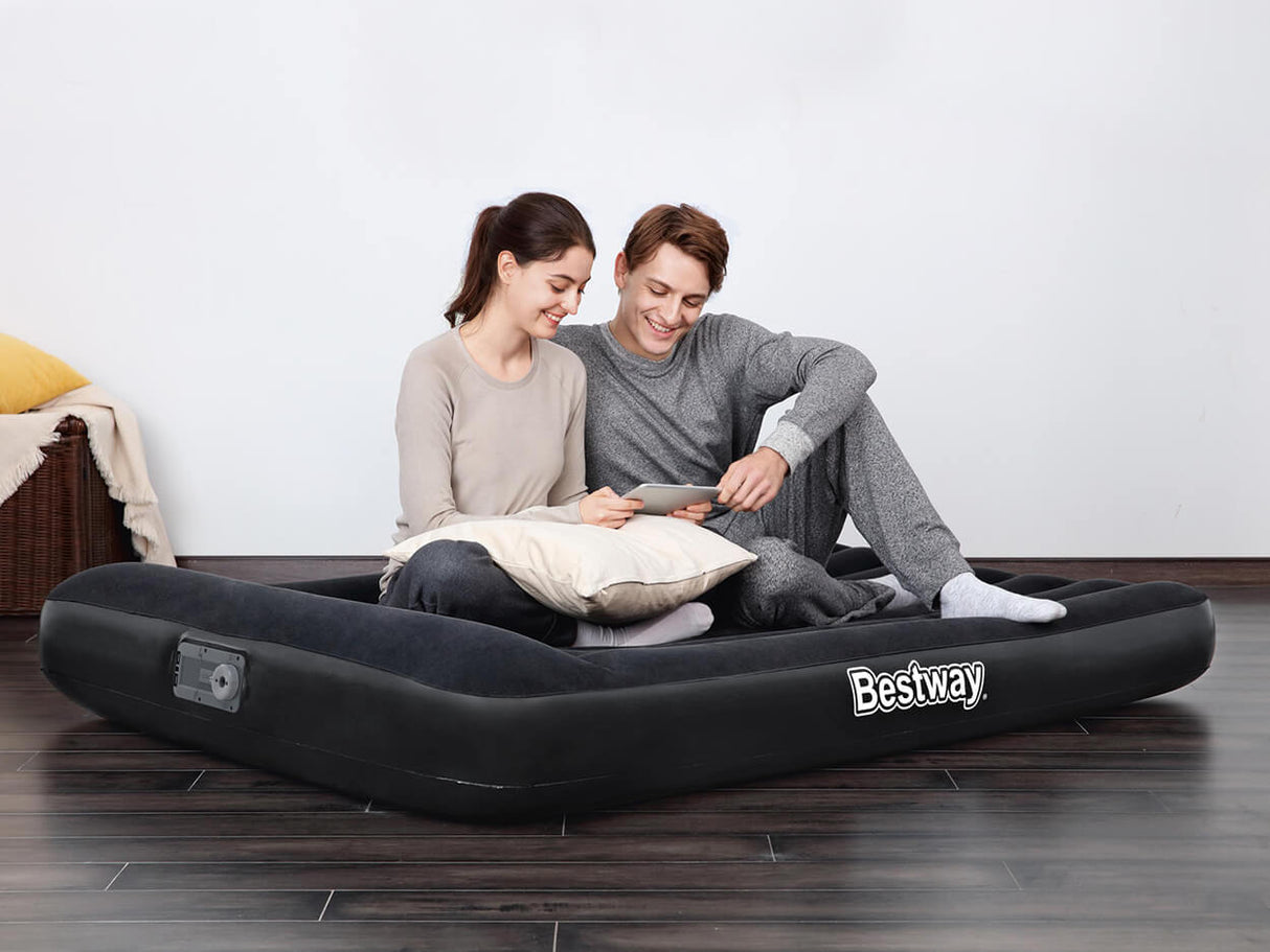 Bestway Airbed Tritech 30 cm Full 191 cm černá