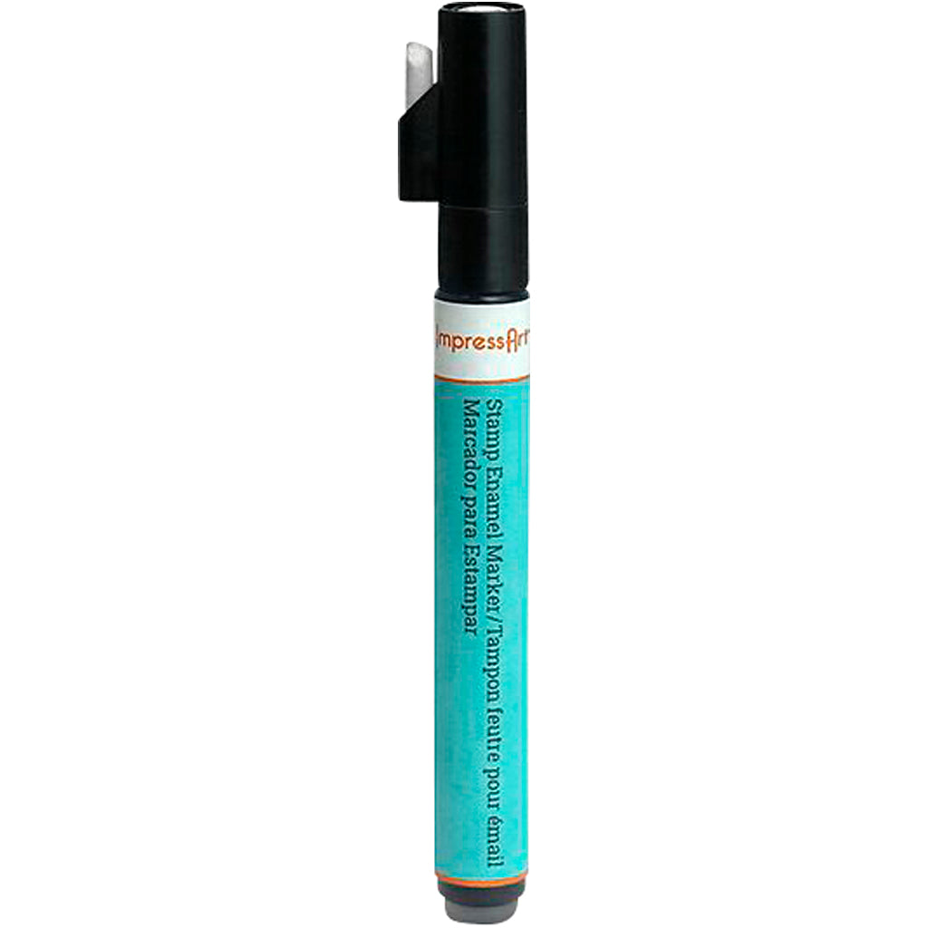 Impressart marker, l: 14 cm, black, 1 piece