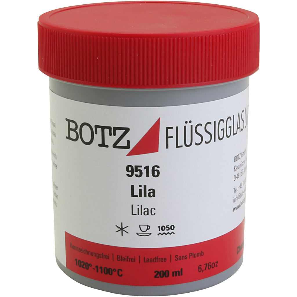 Glaze for clay, purple, 200 ml 1 box