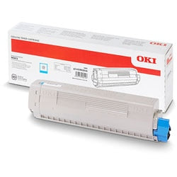 Toner cartridge Oki MC873 original cyan