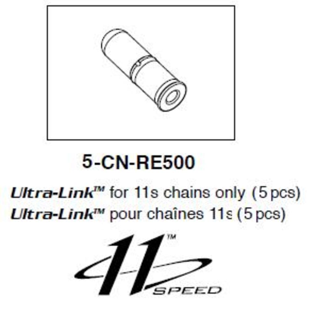 Campagnolo ULTRA-LINK Racefiets Slot 11 tandwielen Zilver