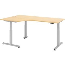 Bach sit-stand desk Hammerer maple 200x120x127cm