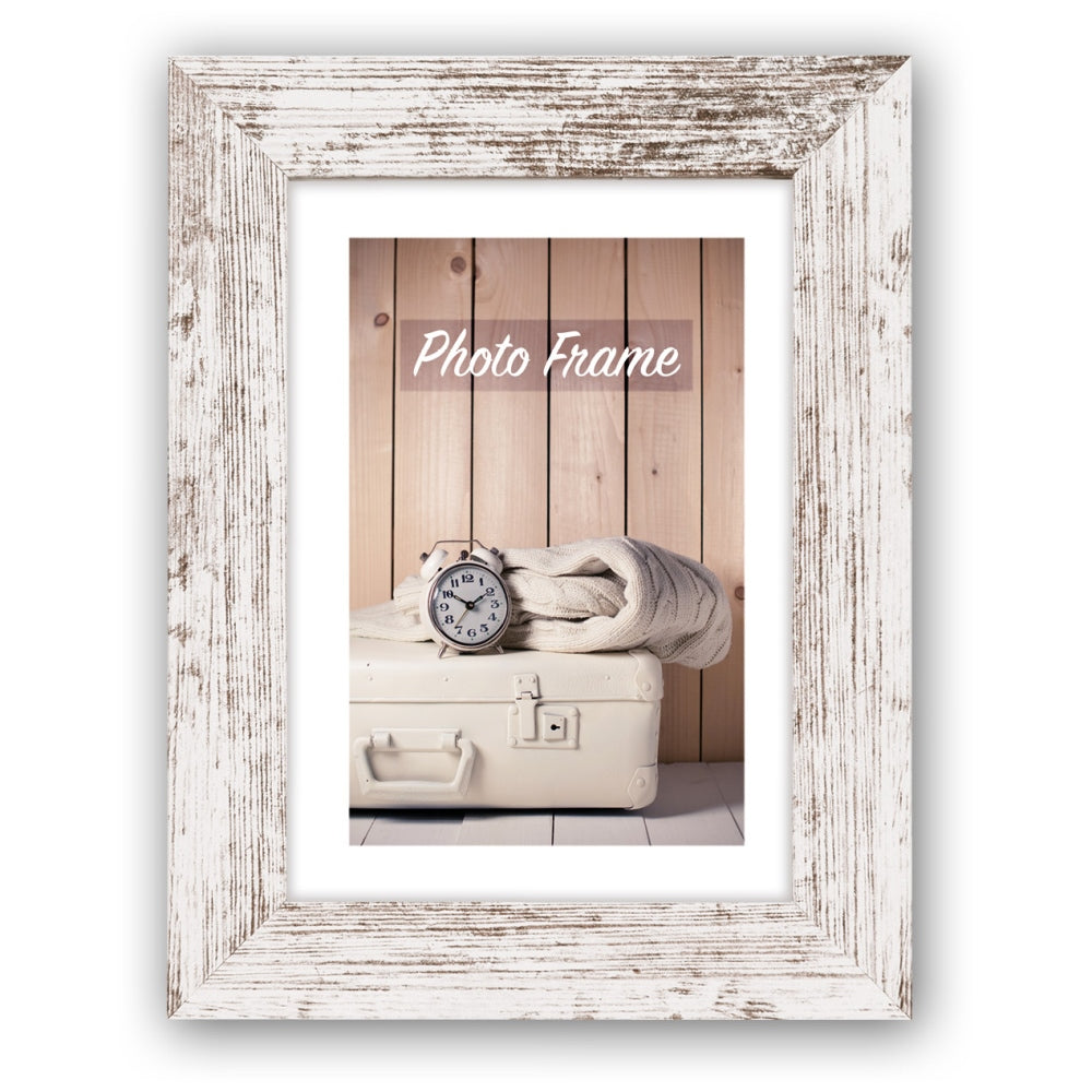 ZEP Photo Frame V21466 Nelson 6 White Wash 10x15 cm