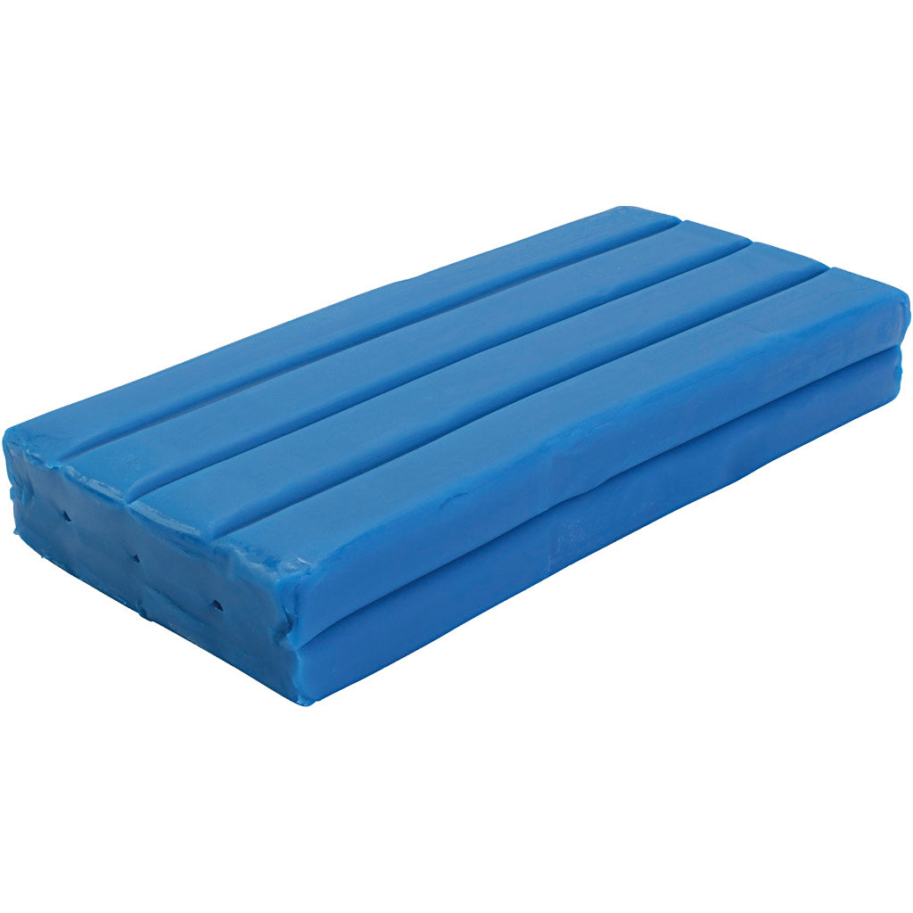 Creativ company softy modeling clay, blue, 500 gr 1 box