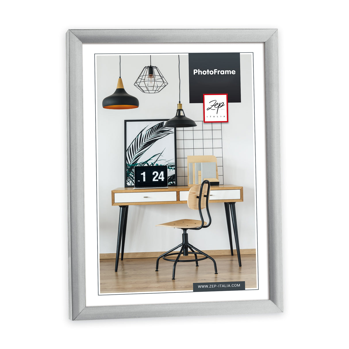 ZEP Photo Frame KL1 Silver 10x15 cm