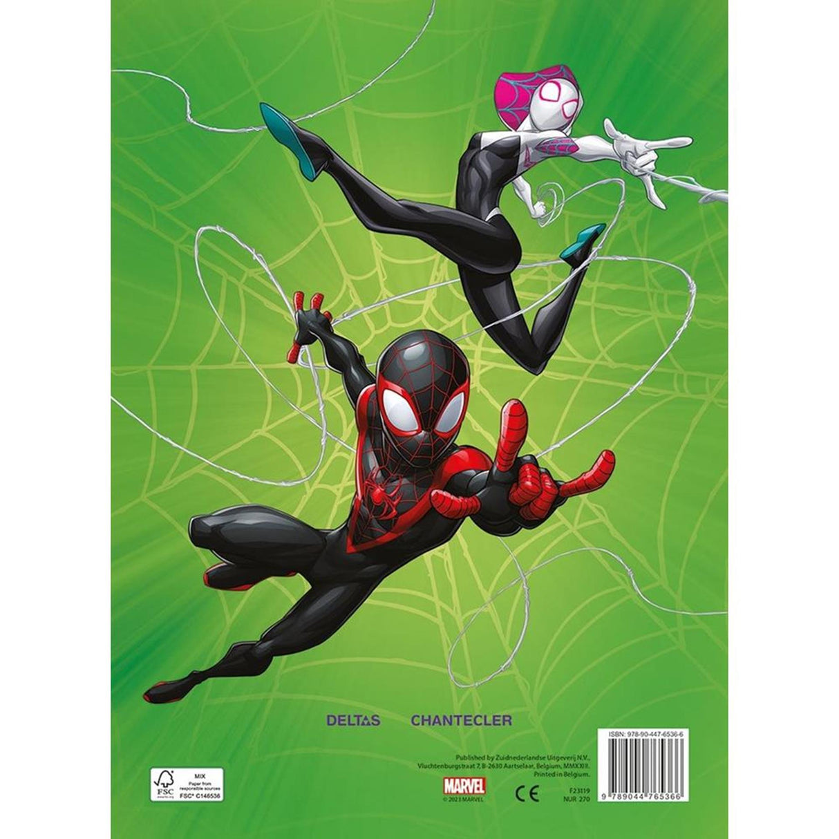 Deltas marvel spider-man color kleurblok