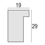 Zep photo frame v5920w niki white 15x15 20x20 cm