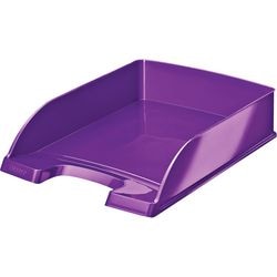 Leitz letter tray wow polystyrene purple