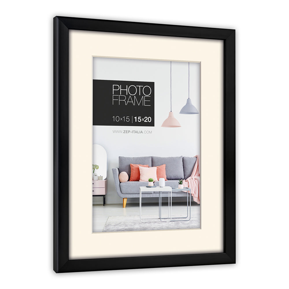 Ramka na zdjęcia Zep np34b edison czarna 20x30 30x40 cm