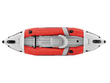 Excursion kayak gonfiabile pro k1 305 cm in vinile rosso 3 pezzo