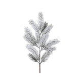 Decoris kunst dennentak met sneeuw 5x11x49cm