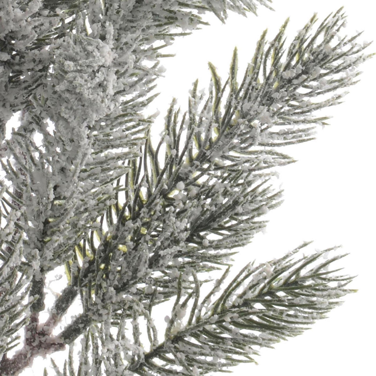 Decoris kunst dennentak met sneeuw 5x11x49cm