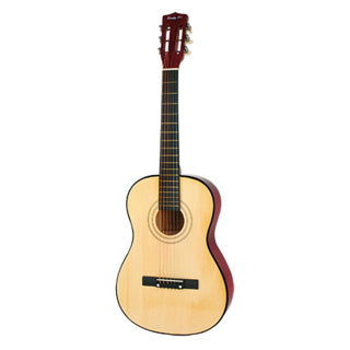 Basic acoustic guitar made of wood, 91 cm