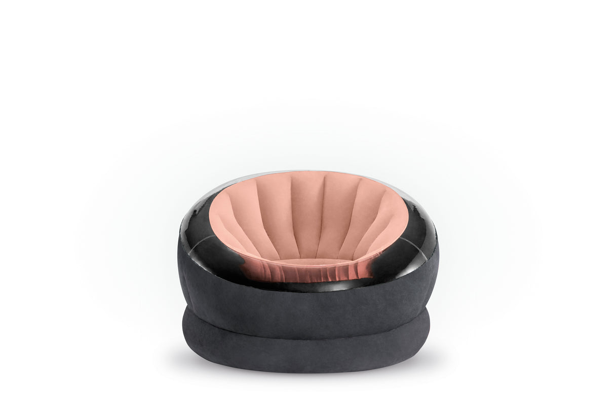 Sedia intex Empire Lounge | rosa