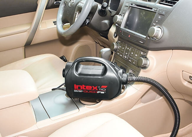 Intex elektrisk (højt tryk) oppustelig pumpe