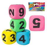 Toi-toys spielt Schaumstoffwürfel, 10 cm