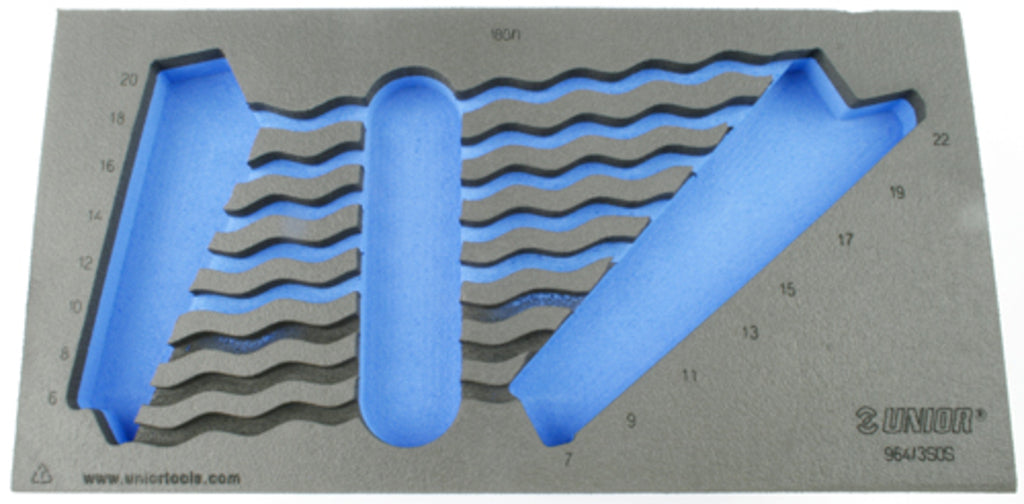 Vozík na nářadí Unior s pěnovou vložkou