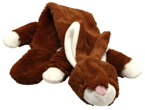 Glécklech Hausdéier unstuffed Plüsch Kanéngchen