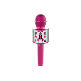 Idance bluetooth party microfoon roze