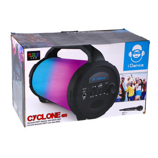 Idance Party Speaker Cyclone con micrófono