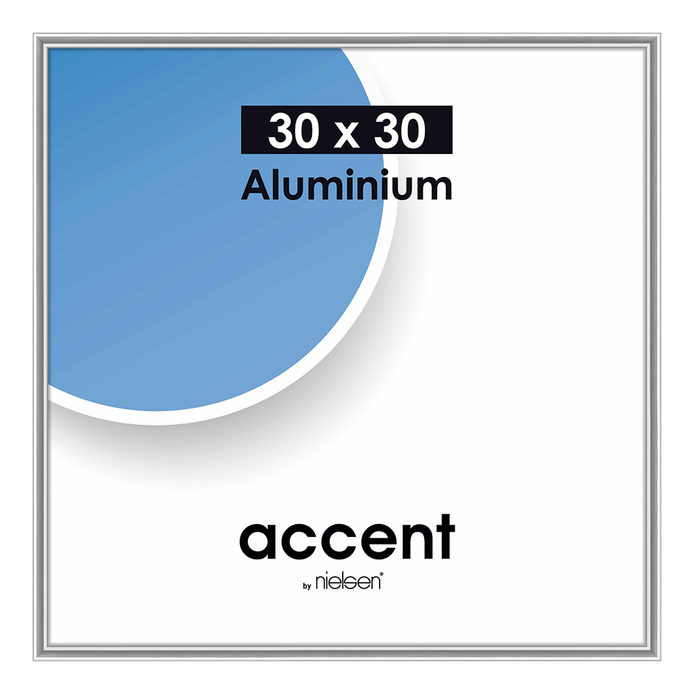 Nielsen Design Nielsen fotoram 54123 Accent Glossy Silver 30x30 cm