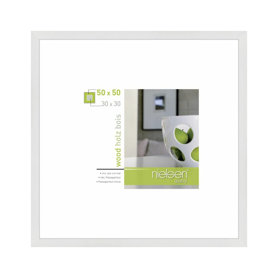 Nielsen design nielsen фоторамка 8988054 apollon бяла 50x50 30x30 cm