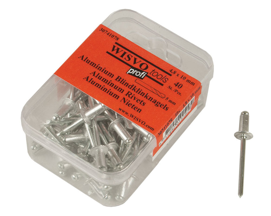 Wisvo pop rivet 4.8x10 ds a 40