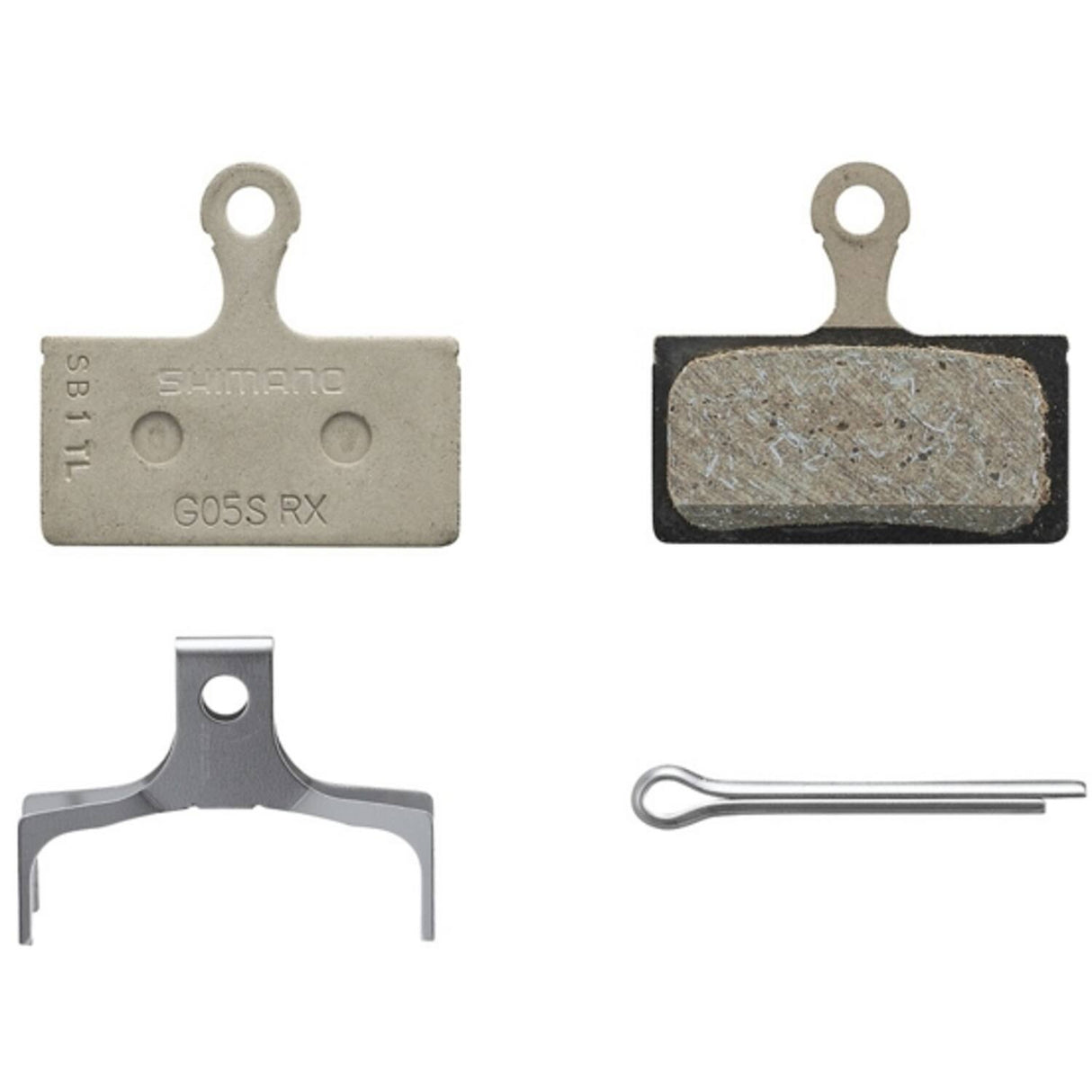 Tárcsafék blokkkészlet -készlet Shimano G05S gyanta (1 pár)