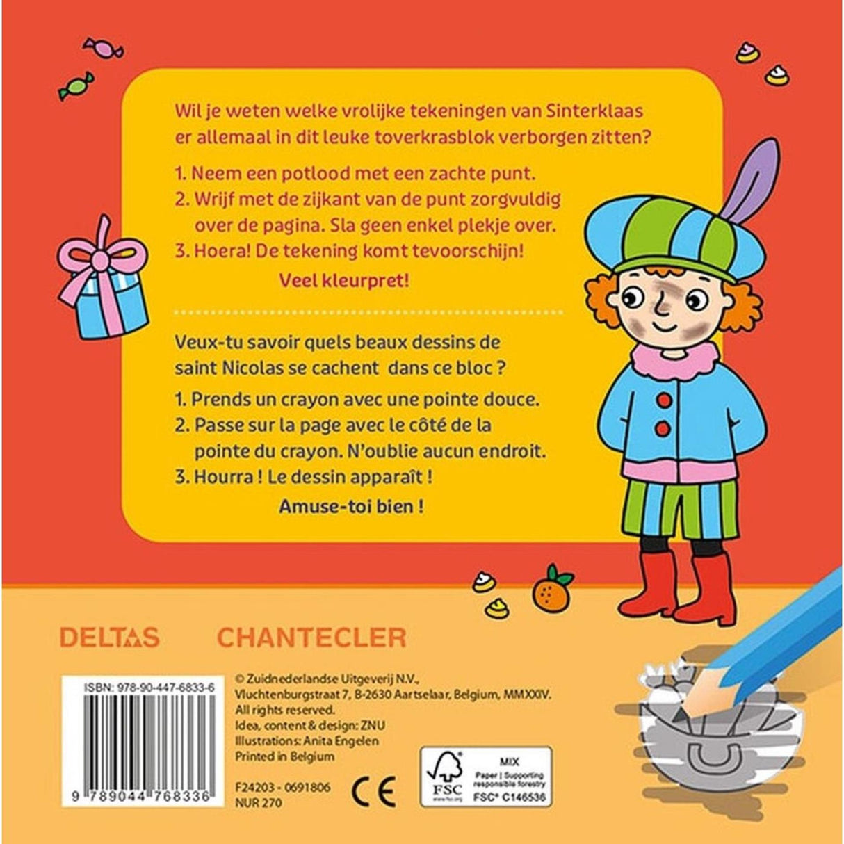 Deltas sinterklaas toverkrasblok