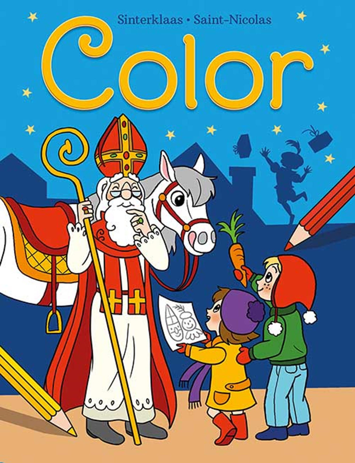 Deltas sinterklaas color kleurblok
