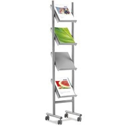 Brochure holder Practika Kerkmann black