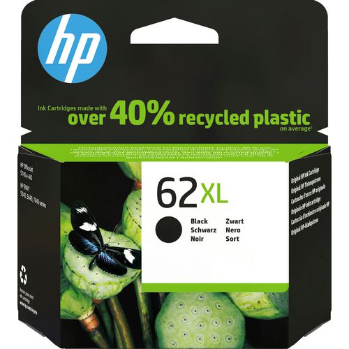 Inktcartridge hp 62xl zwart