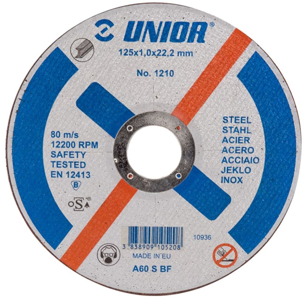 Unior grs cutting disc 115x1.0 pcs