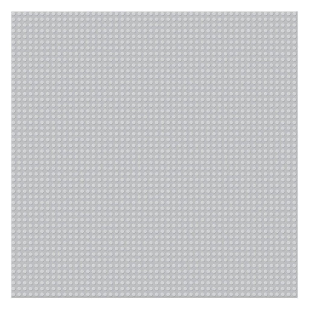 Plaque de construction de base Sluban 40x40 cm gris