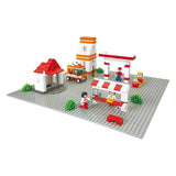 Plaque de construction de base Sluban 40x40 cm gris