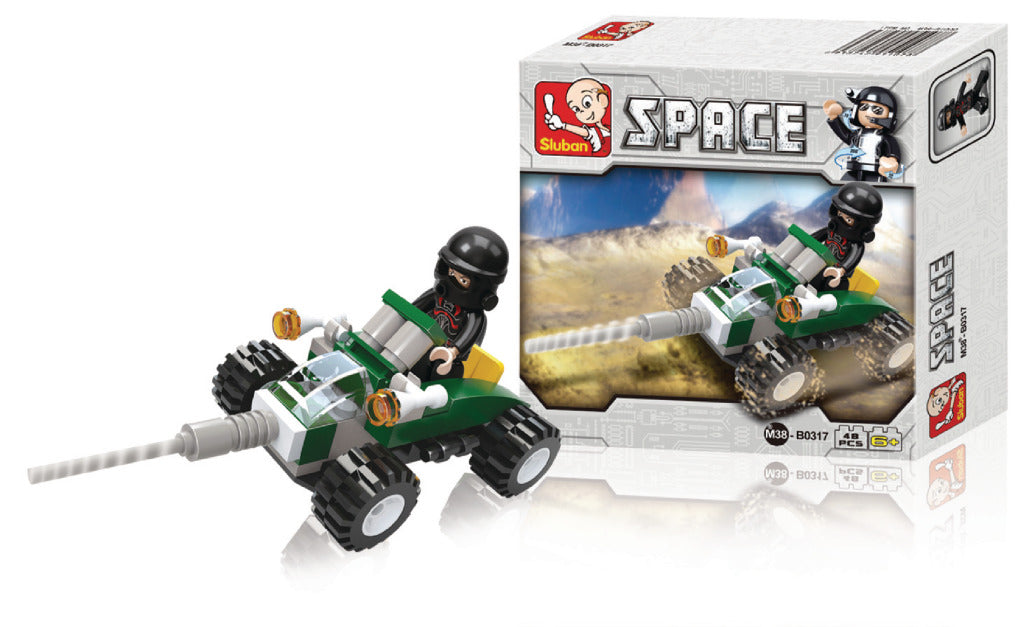 Sluban m38-B0317 Space Quad 48-Stéck
