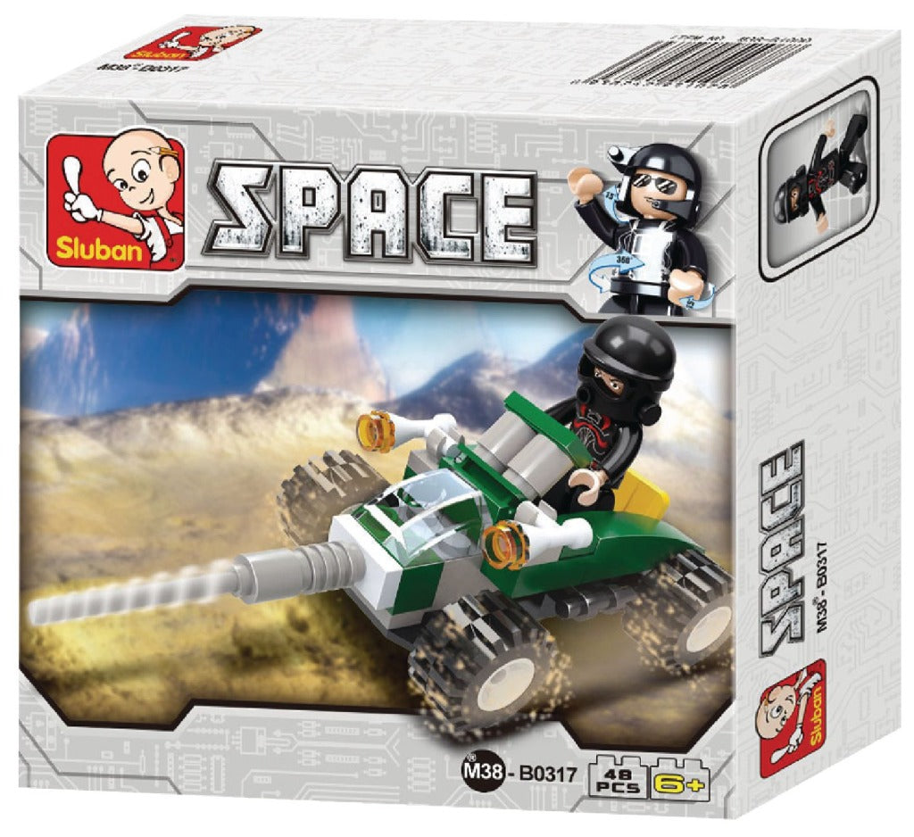 Sluban m38-B0317 Space Quad 48-Stéck
