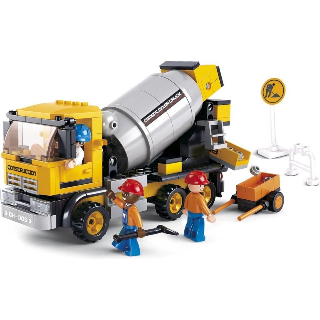 Sluban Town Construction Cement Wagen