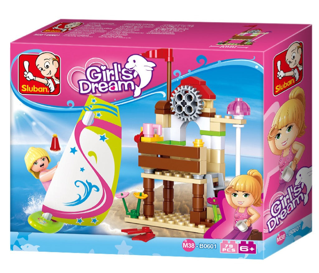 Sluban M38-B0601 dívky Dream Surf Beach 79-díl