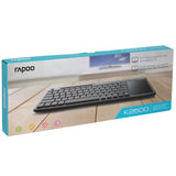 Teclado rapoo touchpad gris 2600