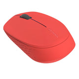 Rapoo m100 silent stille multimodus draadloze optische muis rood