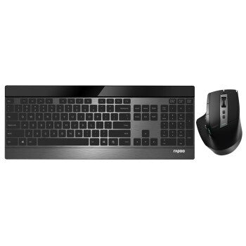 Rapoo 9900M Wireless Ultra-Slim Multi-fashion desk set onion black