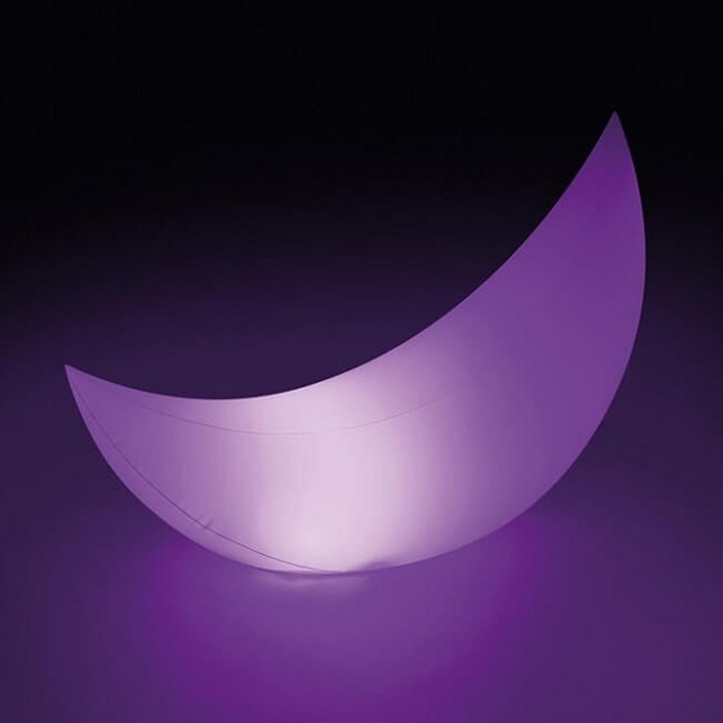 Intex 68693 Inflatable LED lighting Half Moon 135x43x89 cm